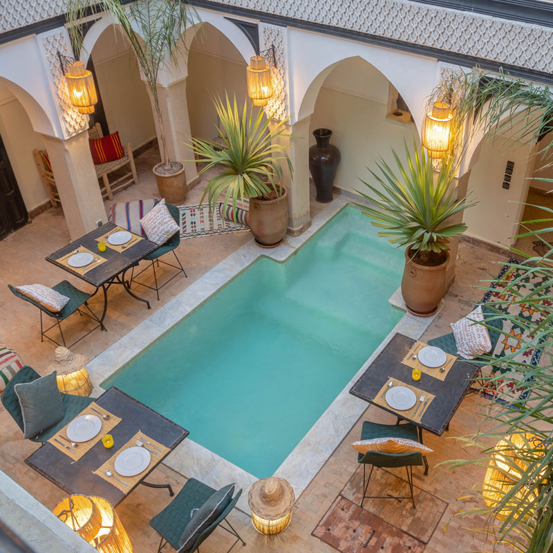 Riad privé au cœur du quartier kasbah